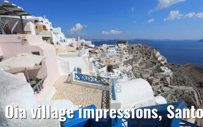 Oia village impressions, Santorini 25.07.2018