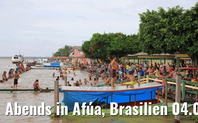 Abends in Afúa, Brasilien 04.02.2018