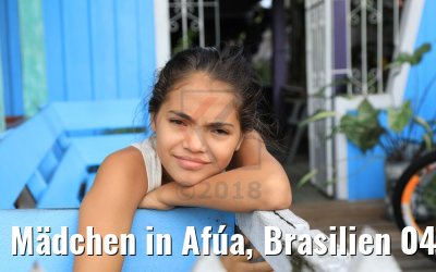 Mädchen in Afúa, Brasilien 04.02.2018