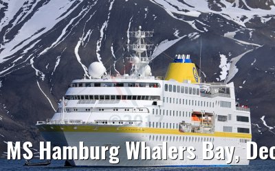 MS Hamburg Whalers Bay, Deception Island Antarktis 07.01.2017