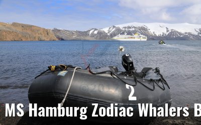 MS Hamburg Zodiac Whalers Bay, Deception Island 07.01.2017