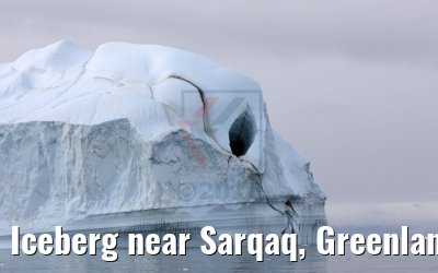 Iceberg near Sarqaq, Greenland