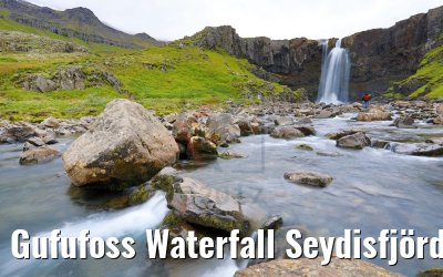 Gufufoss Waterfall Seydisfjördur, Iceland 20.08.2017