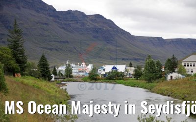 MS Ocean Majesty in Seydisfjördur 20.08.2017