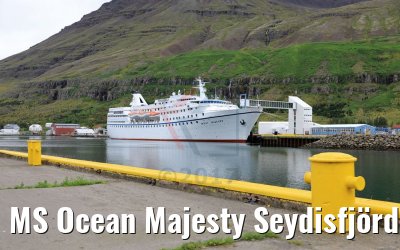 MS Ocean Majesty Seydisfjördur, Iceland 20.08.2017