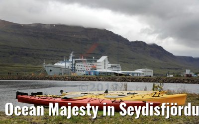 Ocean Majesty in Seydisfjördur, Iceland 20.08.2017