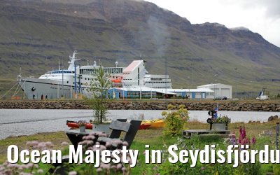 Ocean Majesty in Seydisfjördur, Iceland 20.08.2017