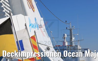 Deckimpressionen Ocean Majesty 12.10.2017