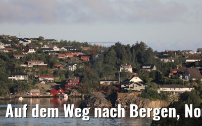 Auf dem Weg nach Bergen, Norwegen, Costa Favolosa 16.07.2019