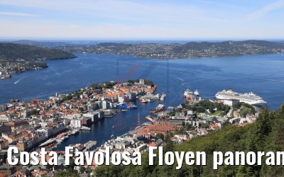 Costa Favolosa Floyen panoramic view 16.07.2019