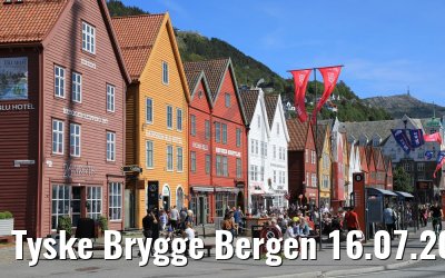 Tyske Brygge Bergen 16.07.2019