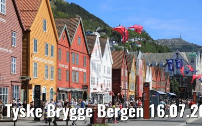 Tyske Brygge Bergen 16.07.2019