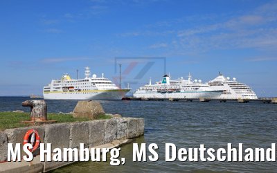 MS Hamburg, MS Deutschland, Silver Spirit 11.07.2018 Tallinn