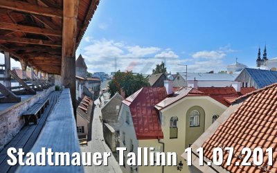 Stadtmauer Tallinn 11.07.2018