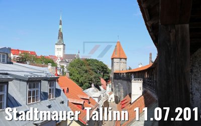 Stadtmauer Tallinn 11.07.2018