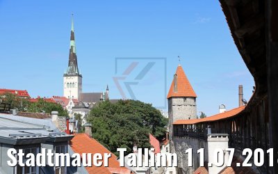 Stadtmauer Tallinn 11.07.2018