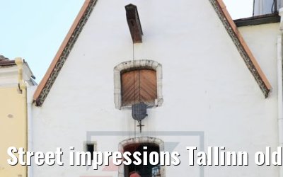 Street impressions Tallinn old town 11.07.2018