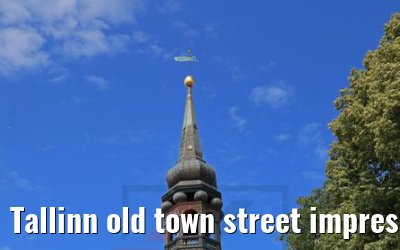 Tallinn old town street impressions 11.07.2018