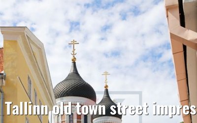 Tallinn old town street impressions 11.07.2018