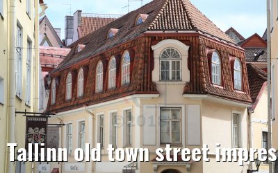 Tallinn old town street impressions 11.07.2018