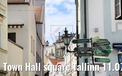 Town Hall square Tallinn 11.07.2018