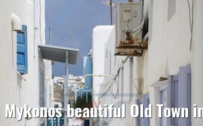Mykonos beautiful Old Town impressions 26.07.2018