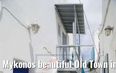 Mykonos beautiful Old Town impressions 26.07.2018