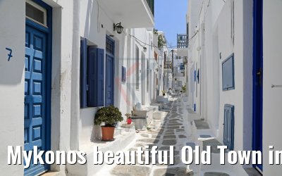 Mykonos beautiful Old Town impressions 26.07.2018