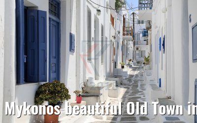 Mykonos beautiful Old Town impressions 26.07.2018
