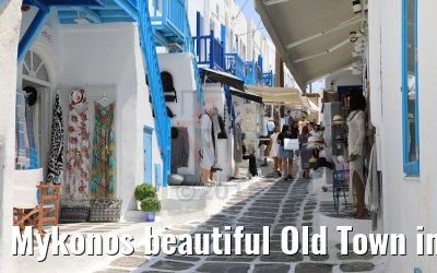 Mykonos beautiful Old Town impressions 26.07.2018