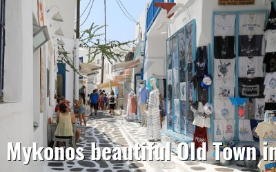 Mykonos beautiful Old Town impressions 26.07.2018