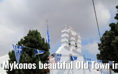 Mykonos beautiful Old Town impressions 26.07.2018