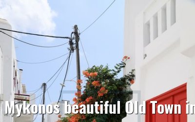 Mykonos beautiful Old Town impressions 26.07.2018