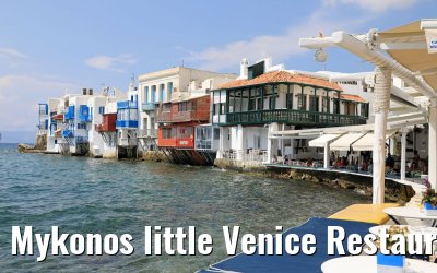 Mykonos little Venice Restaurants 26.07.2018