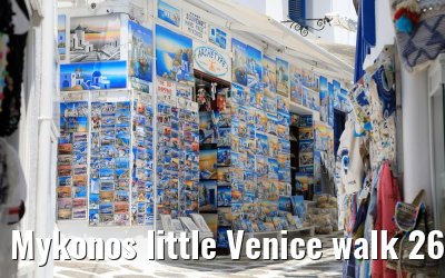 Mykonos little Venice walk 26.07.2018
