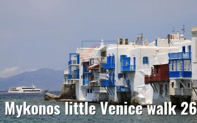 Mykonos little Venice walk 26.07.2018