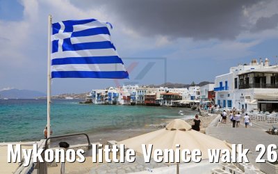 Mykonos little Venice walk 26.07.2018