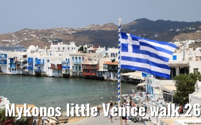 Mykonos little Venice walk 26.07.2018