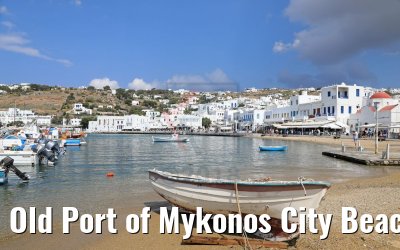 Old Port of Mykonos City Beach 26.07.2018