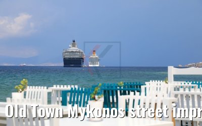 Old Town Mykonos street impressions 26.07.2018