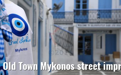 Old Town Mykonos street impressions 26.07.2018