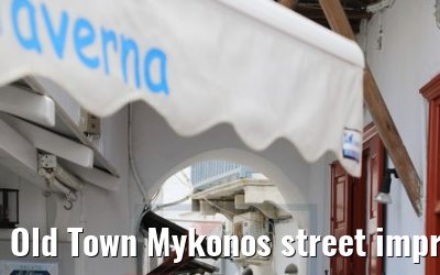 Old Town Mykonos street impressions 26.07.2018