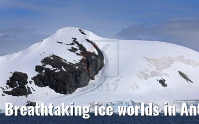Breathtaking ice worlds in Antarctica, Gerlache Strait 08.01.2017