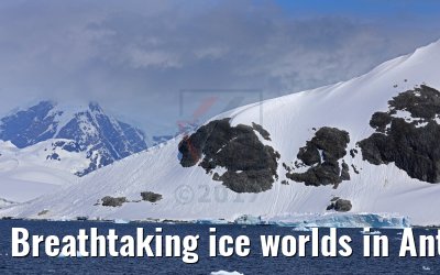 Breathtaking ice worlds in Antarctica, Gerlache Strait 08.01.2017