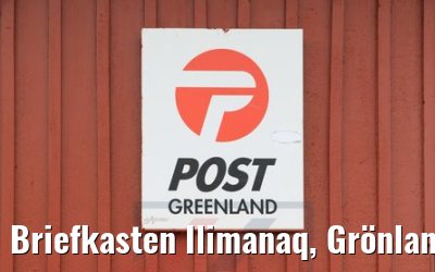 Briefkasten Ilimanaq, Grönland