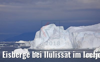Eisberge bei Ilulissat im Icefjord