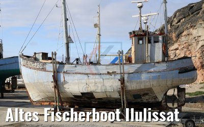 Altes Fischerboot Ilulissat