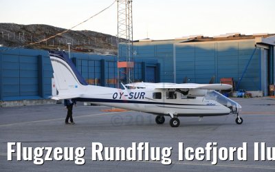 Flugzeug Rundflug Icefjord Ilulissat