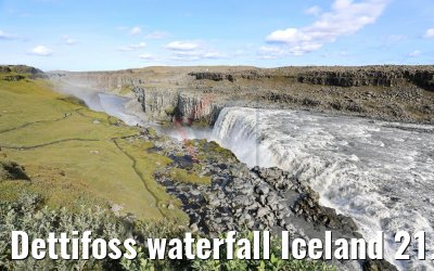 Dettifoss waterfall Iceland 21.08.2017