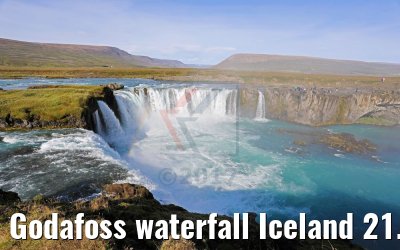 Godafoss waterfall Iceland 21.08.2017